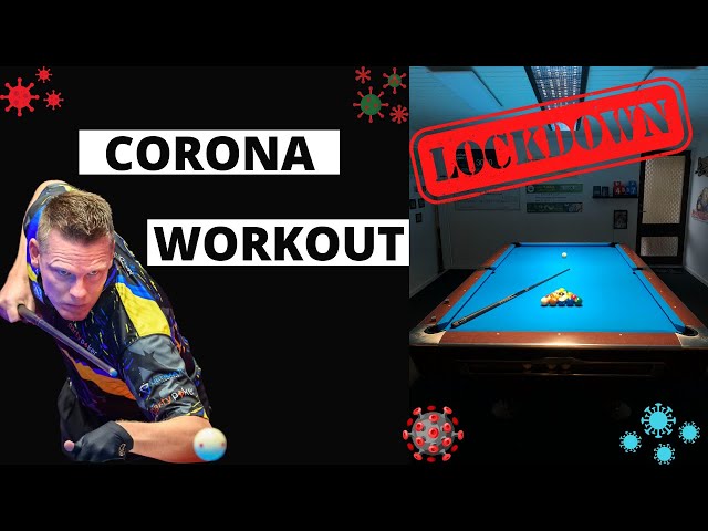 How to practice pool during Covid-19