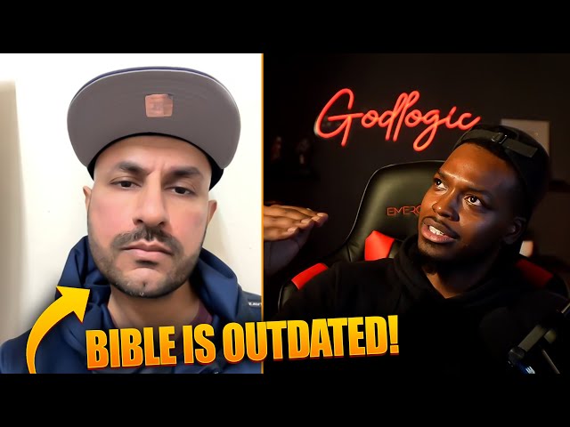 This Muslim Claims The Bible Is Outdated Then Says This....