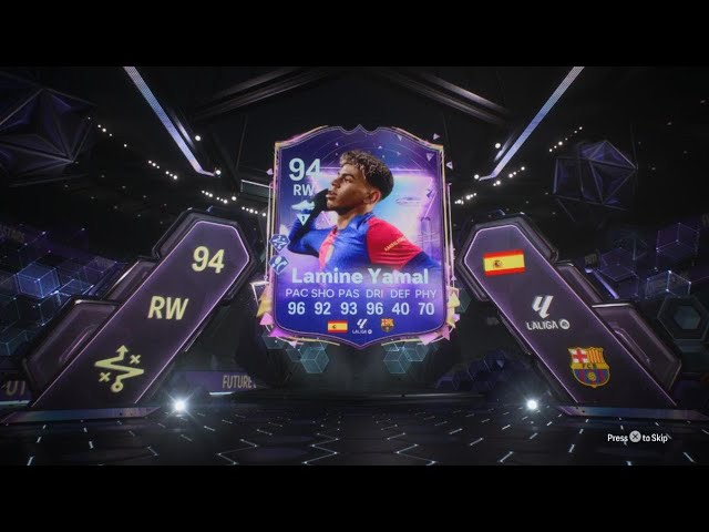 EAFC 25 Future Star Lamine Yamal Packed