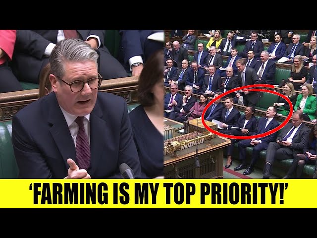 Watch How Parliament Erupts In Laughter When Starmer Say Farming Is A Top Priority