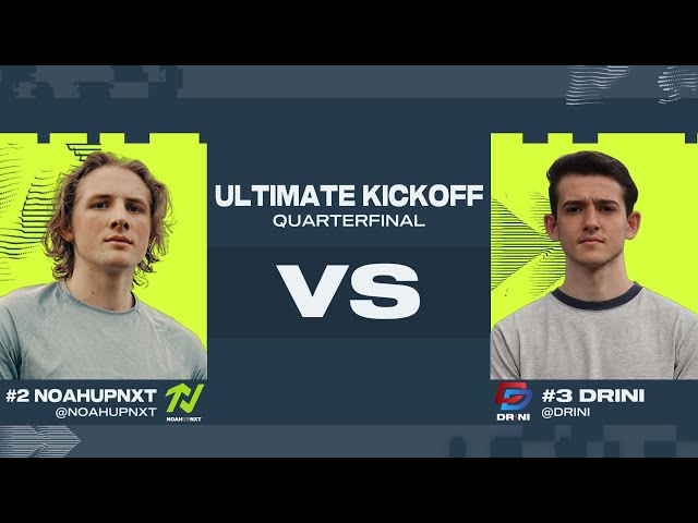 Madden 23 | Noah vs Drini | MCS Ultimate Kickoff Tournament | BATTLE OF THE BELT WINNERS!!! 👑