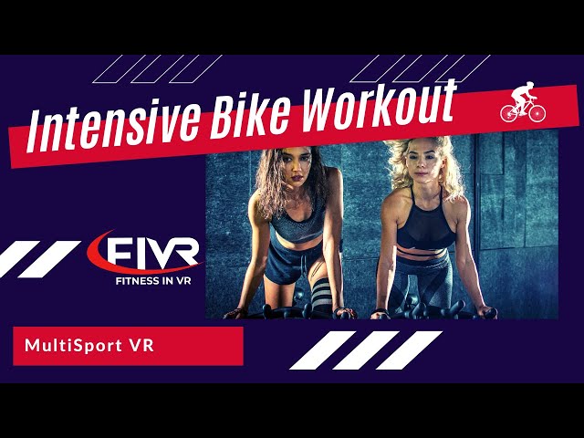 Indoor Cycling Workout Video 360 - 4 Min Tabata Quick HIIT Workout