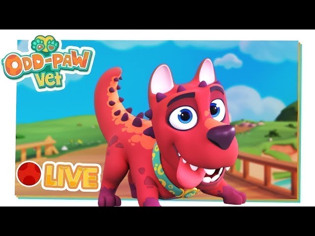 🔴 LIVE Odd-Paw Vet 👩‍⚕️🐾 24/7 Animal Pet Doctor Cartoon for Kids @Odd-PawVetOfficial