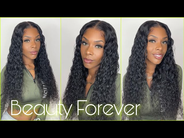 Closure Life | BEGINNER FRIENDLY | Beautyforever Water Wave Wear Go 6x4.75 Pre Cut Lace Glueless Wig