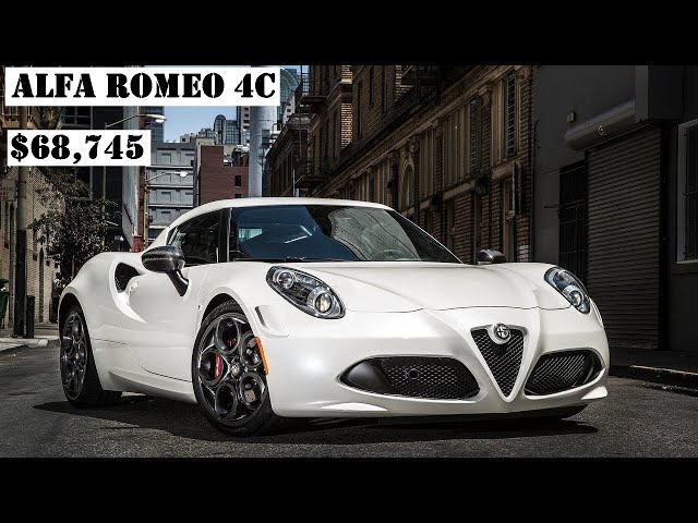 Alfa Romeo 4C 2020 | $68,745 EXOTIC SPORTS CAR