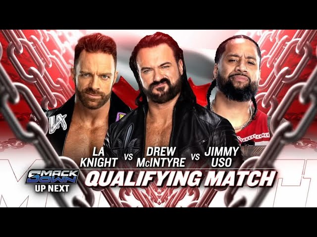 SmackDown 7/2/25 FULL MATCH - Drew McIntyre vs Jimmy Uso vs LA Knight