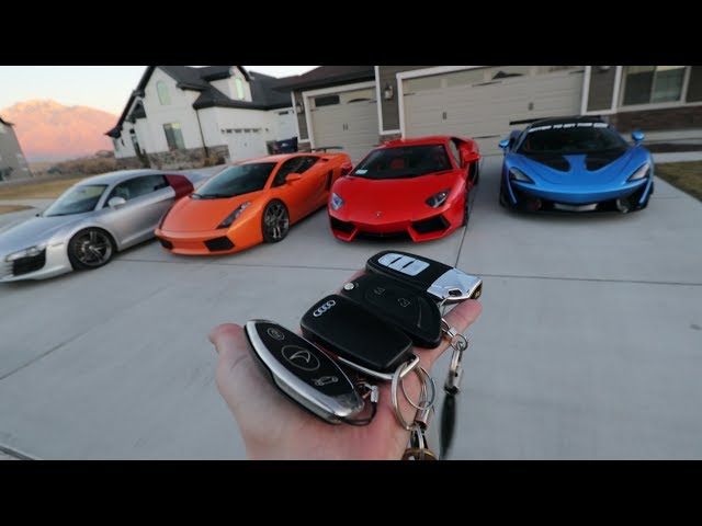 FULL TOUR OF THE SUPERCAR COLLECTION!!!