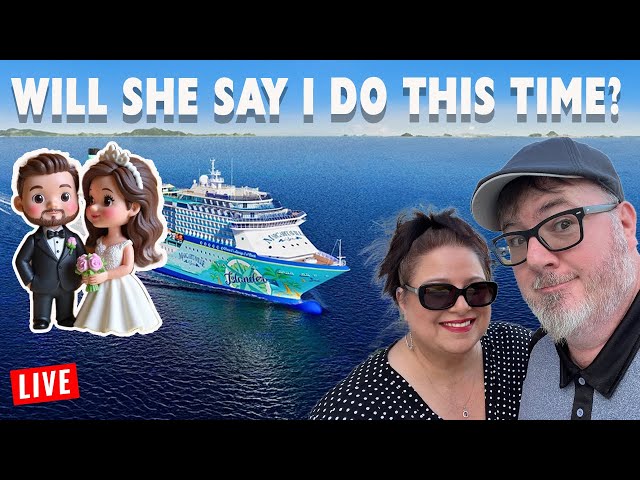 We Are Saying I Do on a Cruise Ship | Cruise Live Show with Tony and Jenny