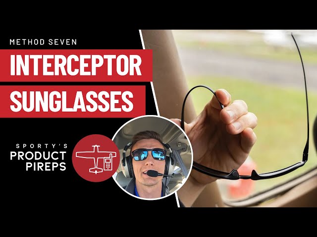 Interceptor Sunglasses—Designed for pilots, inspired by fighter jets