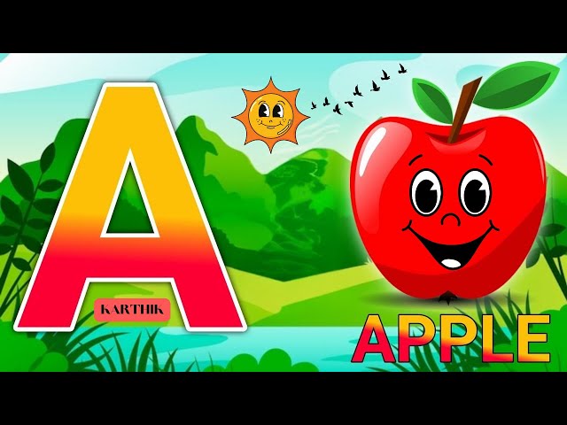 The ABC Song - A Funny Cartoon for Kids