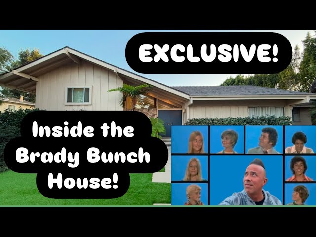 EXCLUSIVE INSIDE THE BRADY BUNCH HOUSE -Full Tour of the Iconic Sitcom House IT ALL LOOKS THE SAME!!