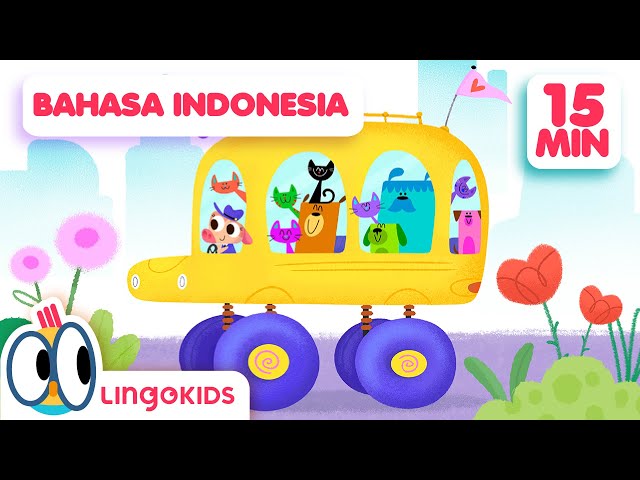 RODA BERPUTAR 🚗 lagu bersama BABY BOT dan Lingokids