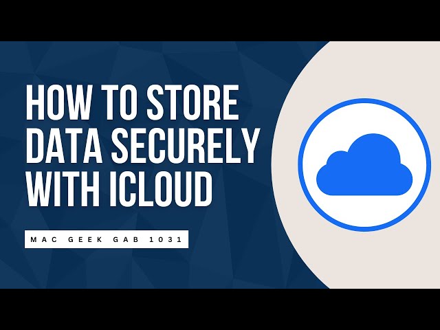 Maximizing iCloud Security: Advanced Encryption for Sensitive Files!