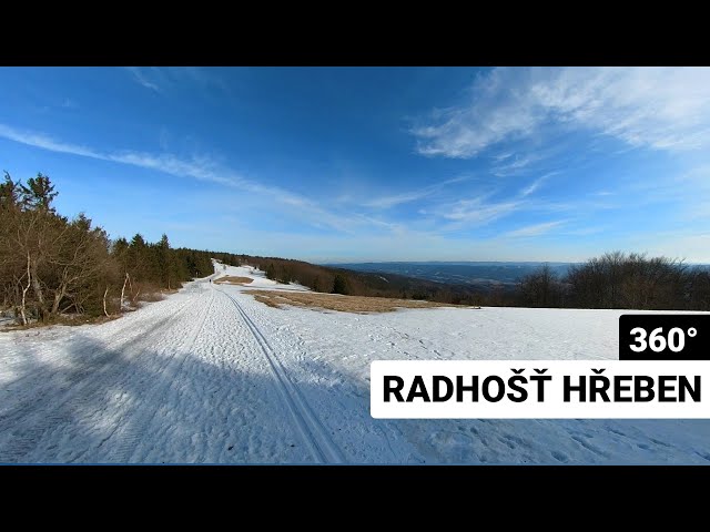 360° Radhošť hřeben - statické panorama | KRÁSY BESKYD