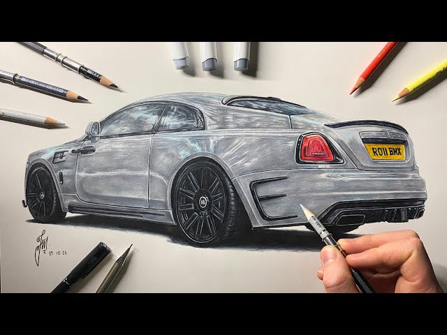 Drawing Matt Armstrong's Rolls Royce Mansory In Just 12 Hours