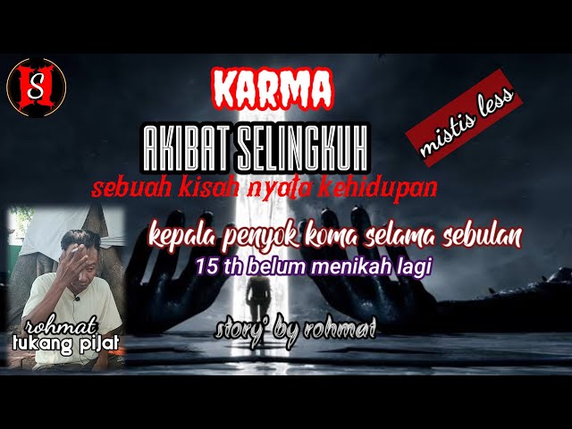 karma❗k3p4la p3nyok akibat selingkuh❗ kisah menyayat hati