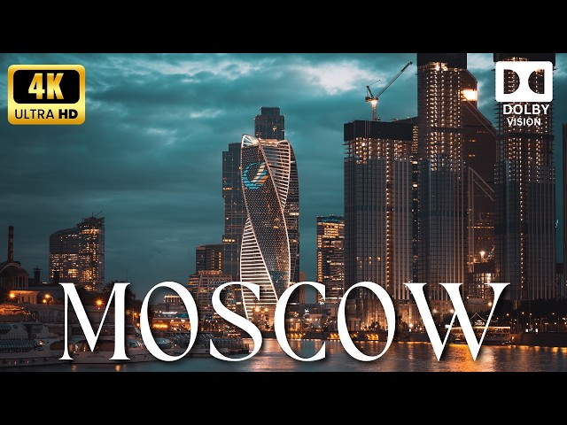 Moscow in 4K 🇷🇺 HDR (60FPS)  The Russia They Don't Want You To See