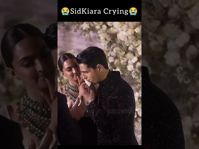 😭SIDKIARA Crying - क्यूं रोने लगे Sid और Kiara? #sidkiara #kiaraadvani #sidharthmalhotra #shorts