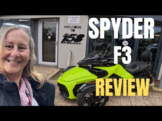 Can Am Spyder F3-s Review! Tadpole Trike 1300cc and 115 BHP