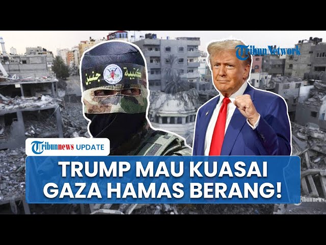 Rangkuman Israel-Hamas: AS Protes Trump Mau Kuasai Gaza, Hamas Tak Tinggal Diam, Netanyahu Girang