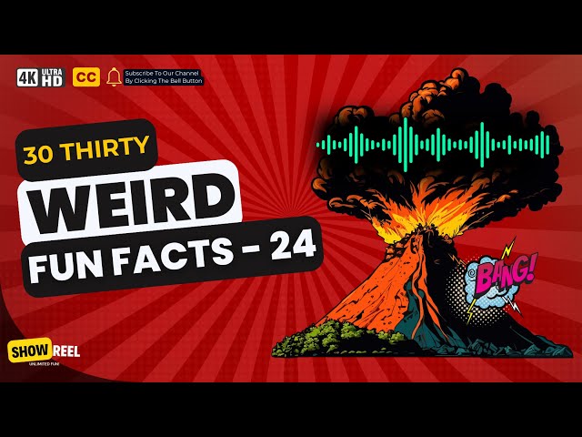 30 Mind-Blowing Weird Fun Facts You Never Knew! | Part 24 | Random Facts | Amazing Facts | Show Reel