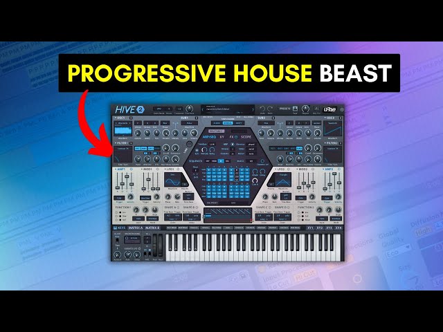 Progressive House Track from Scratch // Livestream