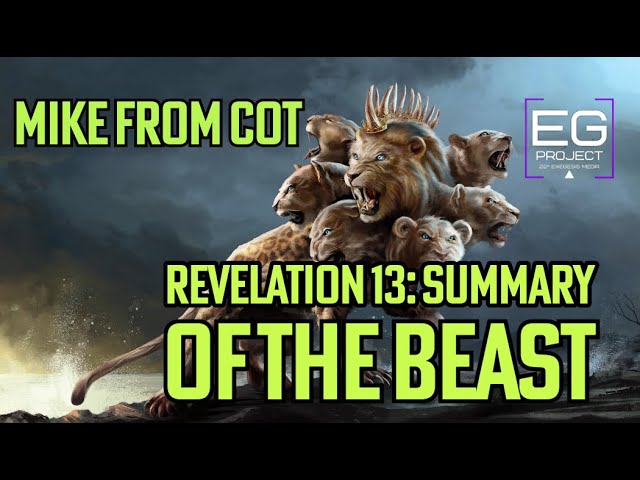 Council of Time: Study Book of Revelation Summary of the Beasts (2 of them!) #Revelation13 #EndTimes