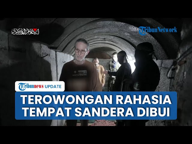 Tak Tersentuh Israel, Begini Penampakan Terowongan Hamas yang Jadi Tempat Rahasia Penahanan Sandera