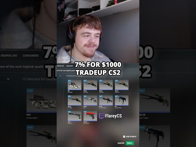 WORLD #1 TRADEUP #cs2 #counterstrike #csgo