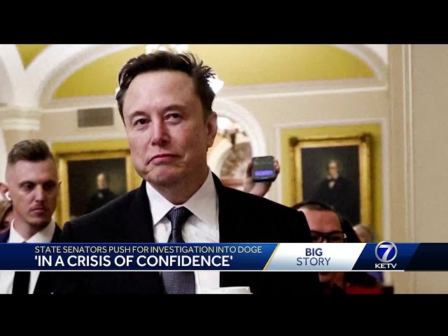 Nebraska lawmakers write letter asking for investigation into DOGE chair Elon Musk