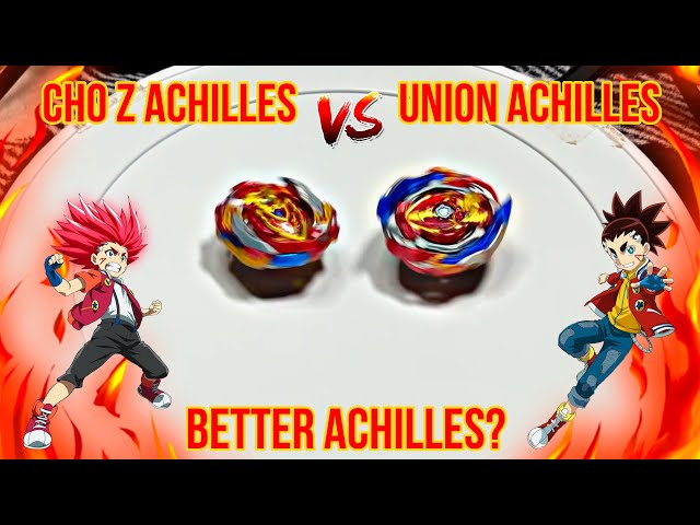 Cho Z Achilles vs Union Achilles EVOLUTION Beyblade Battle!!