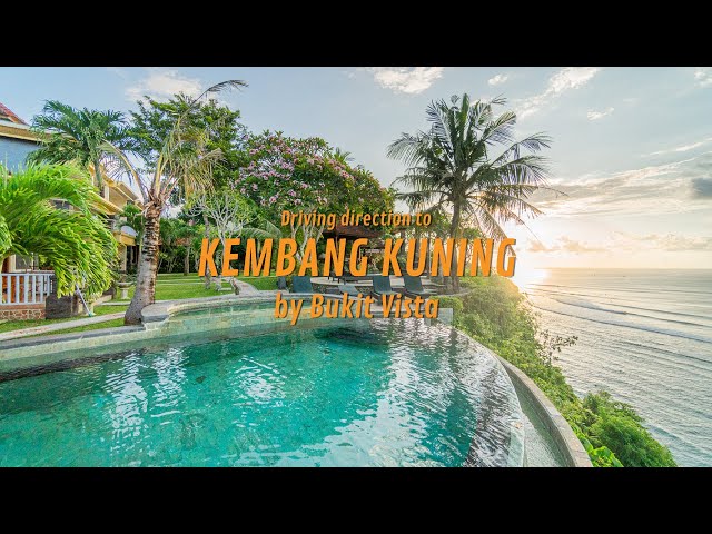 360 Virtual Driving Direction to KEMBANG KUNING by Bukit Vista | 4K VR | Bingin, Bali