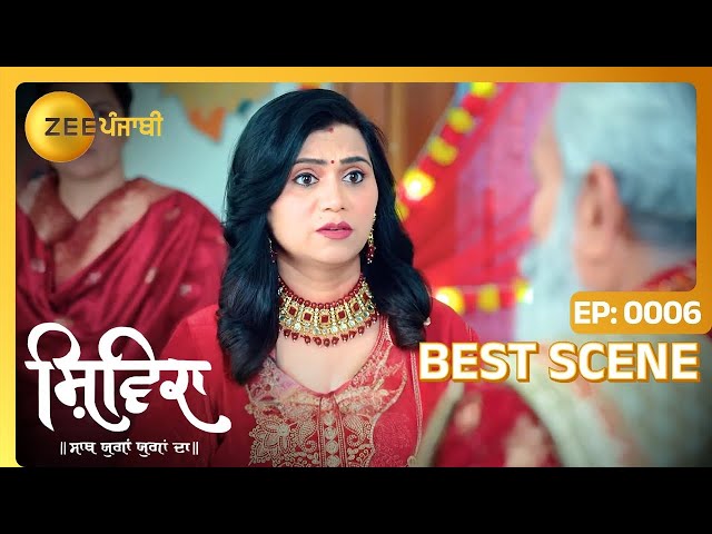 Kanika किस वास्ते हैगी परेशान? | Shivika | Best Scene - Ep. 6 | Zee Punjabi