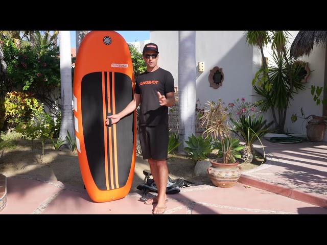 Tracker Inflatable Wing board and SUP board - Stay Upwind!