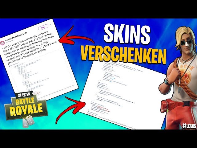 🔥😦 SKINS VERSCHENKEN wird VERÄNDERT kommen! 😱 in Fortnite 🔥