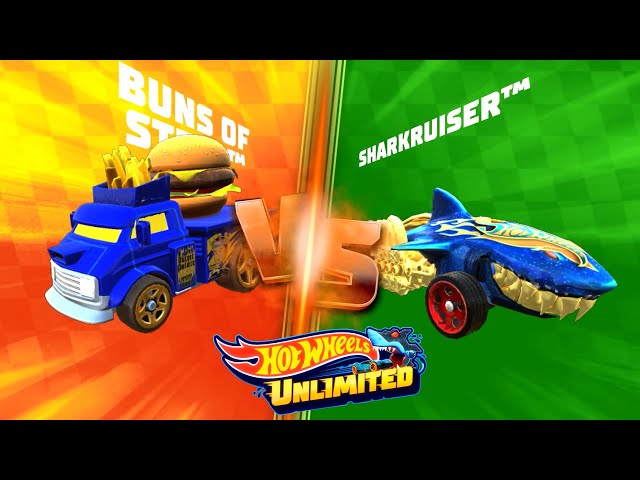 HOT WHEELS UNLIMITED - Let’s Race Buns Of Steel Vs Sharkruiser