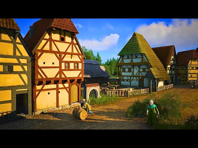 Upgrading our Medieval Town Without Trading in Manor Lords