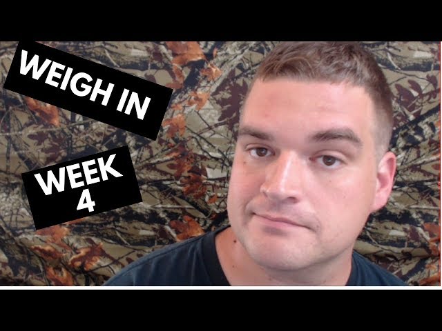 Weight Loss Journey | Week 4 weigh in Oct 2017