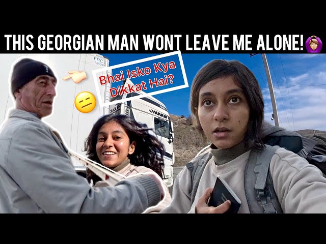 STRUGGLES of Hitchhiking As a SOLO FEMALE Traveller 🙄 | Armenia to Georgia 🇦🇲🇬🇪