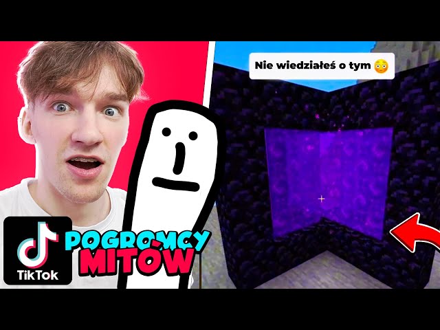 Sprawdzamy MITY z TIKTOK z @Śmieszny z ANARCHIA SMP | MINECRAFT