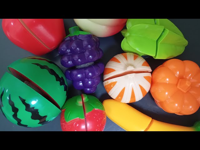 ASMR CUTTING FRUITS & VEGETABLES🍄🍎🍈🍍🍑  #Trending ,Fun