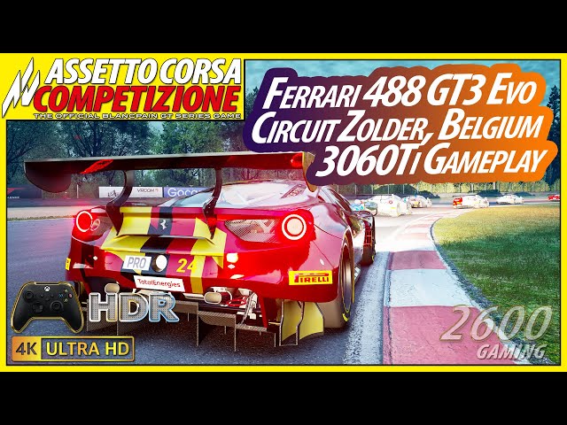 Ferrari 488 GT3 Evo @ Zolder | 3060Ti Gameplay #xboxonpc @2600 Gaming