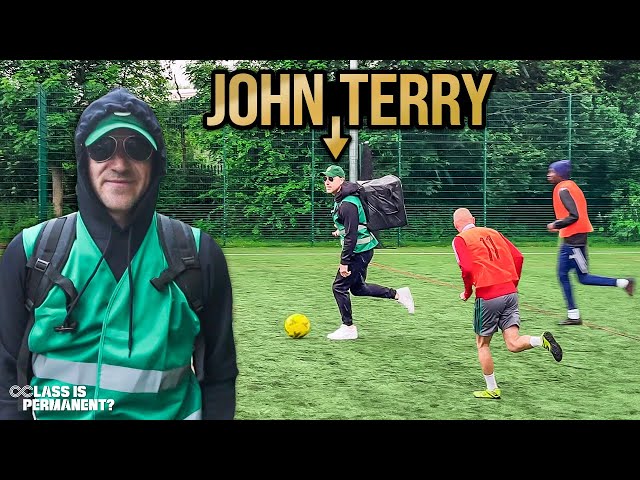 JOHN TERRY DISGUISED AS DELIVERY DRIVER PLAYS FOOTBALL (EPIC PRANK)