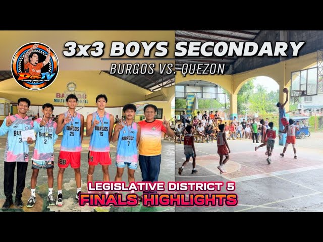 FINALS | TEAM BURGOS 3X3 BOYS | LD 5 | Burgos vs. San Manuel