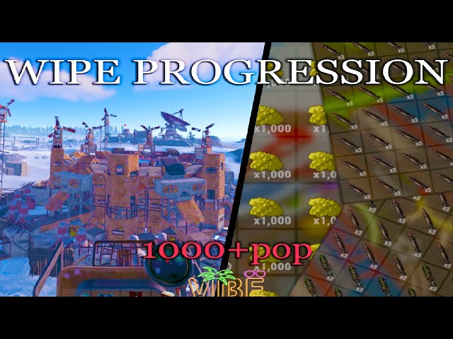 BEST Rust Zerg Wipe Progression Rustoria EU Main