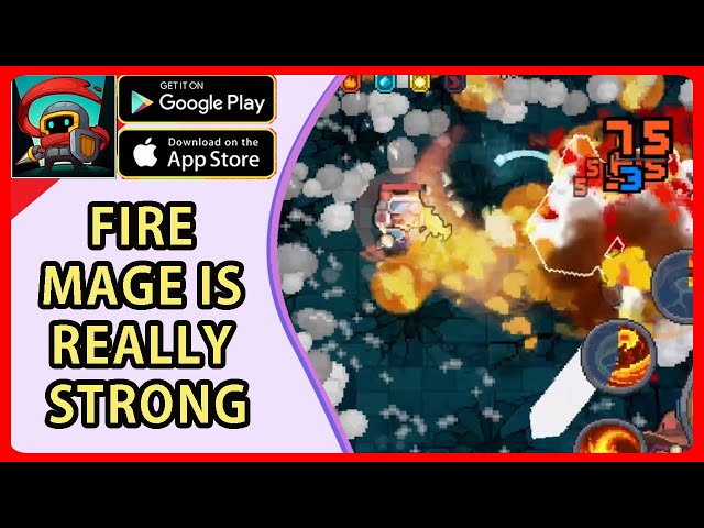 Soul Knight Prequel ✬ Fire mage is really strong ✬ fire mage skill set