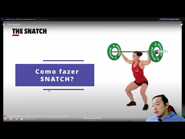 Como fazer um snatch? | o que é um snatch?