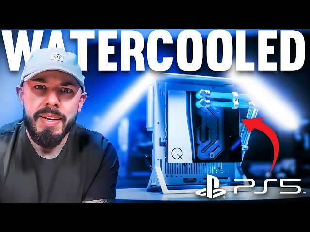 WE WATERCOOLED A PS5...