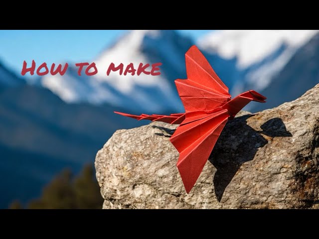 How to Make an Origami Dragon: Step-by-Step Tutorial” #origamidragon