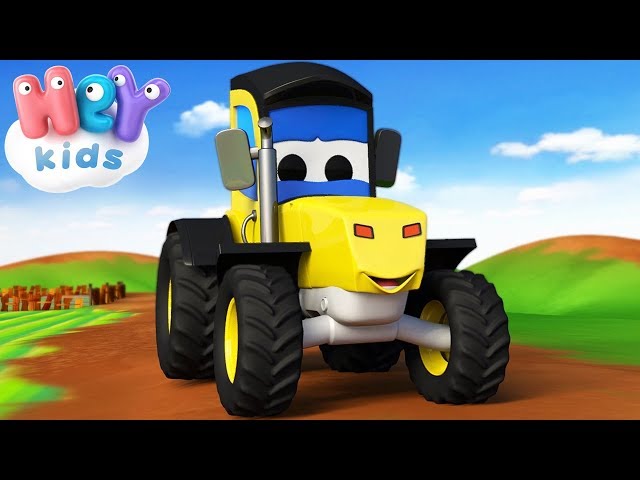 A Canção Do Trator 🚜 Musica infantil - Desenho de trator | HeyKids